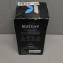 Katchy Flying Insect Trap Indoor  Catcher & Killer for Mosquito, Fruit Fly, Gnat & Small Moth  Non-Zapper with Suction & Blue Light  Ideal for Indoor Spaces, Kitchen & Plants (Original, Black)