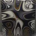 Designart Fantastic Fractal Abstract Pattern Canvas Artwork, 12" H x 20" W x 1" D 1P, White