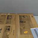 Art3d Drop Ceiling Tiles 24x24 in White (12-Pack, 48 Sq.ft), 3D Wainscoting Panels Glue Up 2x2 (24"x24", White)