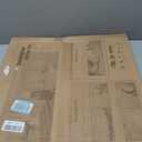 Art3d Drop Ceiling Tiles, Glue up Ceiling Tiles, 2'x2' Plastic Sheet in Antique Gold (12-Pack, 48 Sq.ft), 24"x24"