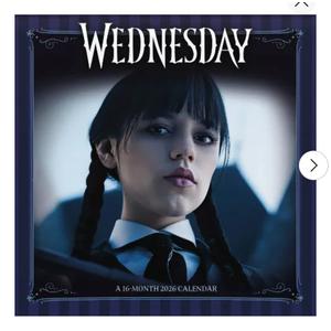 DateWorks 12"x12" 2026 Wednesday Wall Calendar