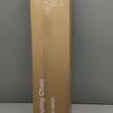 NEWBULIG Oversized Folding Camp Chair for Adults, 500 LBS Heavy Duty Support, Portable Outdoor Collapsible Chairs, with Cup Holders, Side Cooler & Pockets, for Lawn, Beach, Fishing, Hiking, Black (38.8''  24.2''  43.1'', Black(1 Pcs))