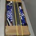 Slevoo 2 in 1 Baby Jumper and Swing, Toddler Swing Set with Foldable Stand, Ages 6 Months to 6 Years, for Indoor and Outdoor Fun, Blue