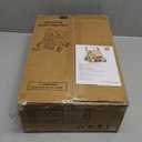 Wooden Baby Walker with Wheels, Push Walker for Baby Boy 12 Months, Baby Activity Center Sit to Stand Walker Small Size