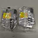 LC401XL Black LC401 Ink Cartridges for Brother LC401XLBK LC401BK LC 401XL 401 XL BK Ink Cartridge Compatible for MFC-J1010DW MFC-J1170DW MFC-J1800DW MFC-J1012DW Printer (2-Pack High Yield, Upgraded)