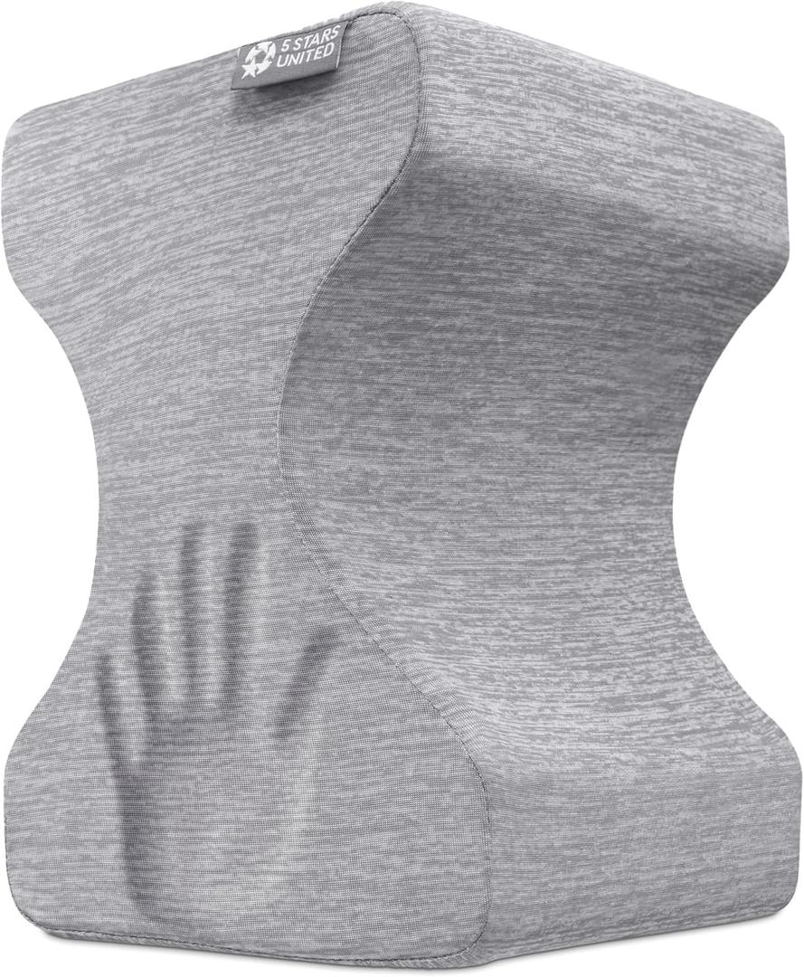 5 STARS UNITED Knee Pillow Grey Cotton