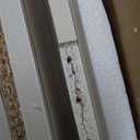 Over The Toilet Storage Cabinet, Farmhouse Over Toilet Bathroom Organizer with 2 Barn Doors, Narrow Above Toilet Storage Cabinet, Behind Toilet Bathroom Organizer (Rustic White)