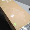 Sweetcrispy Solid Wood Bed Frame, Full Size Bed Base with Wood Slat Support, Sturdy, Stylish & Noise-Free Design, No Box Spring Needed, Easy Assembly, Dark Brown (Rust)