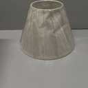 Aspen Creative 58877 Transitional Empire Shape Uno Construction Lamp Shade, Flaxen, 6" Top x 12" Bottom x 9" Slant Height