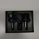 / Bulbs Low Beam 6500K Cool White 40000LM 900% Brightness, 1:1 Size Plug and Play with Cooling Fan IP68 Waterproof Off-Road Lights, Pack of 2