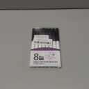 CRAFT WORLD 0.4 Tip Fine Point Pens for Cricut Maker 3/ Maker/ Explore 3/ Air 2, Black Fine Point Pens Set of 8 Pack Assorted Tools Accessories Writing Drawing Pen Compatible with Machine