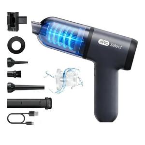 Apical Life Handheld Vacuum Cordless, 12000Pa 75W Mini Vacuum with Blower Function, 24 Mins Runtime, 0.14L Dust Bin, Compact Design with Multi-Accessories for Stairs, Car and Home