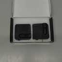 2PCS Car Door Lights Logo Projector,HD Car Welcome Light LED Courtesy Light for Cool Auto Decorations,Universal Auto Door Projector Lights Fit All Vehicle Models (Black Flag)