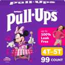 PullUps Girls' Skin Essentials Potty Training Pants, Training Underwear, 4T5T (3850 lbs), 99 Ct (3 Packs of 33)