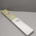 Cordless Light Filtering Mini Blind - 29 Inch Width, 72 Inch Length, 1" Slat Size - Pearl White - Cordless GII Morningstar Horizontal Windows Blinds for Interior by Achim Home Decor