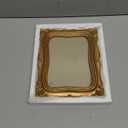 97 Decor Vintage Picture Frame 5x7 - Gold 5x7 Picture Frame, Elegant Antique Frames 5 x 7 With Glass Front, Fancy Ornate Frame 5x 7 For Photo Display Tabletop And Wall Mounting