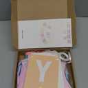 First Birthday Decorations for Girl - Complete Party Set with High Chair Banner, Party Hat, Number 1 Balloon, One Cake Topper, Latex Balloons & Birthday Banner(Pastel)