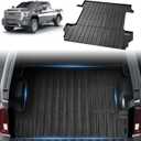 VEVOR Truck Bed Mat, Compatible with 2019-2024 Chevy Silverado/GMC Sierra 1500, TPE Truck Bed Liner Mat Fits for 5.8FT Bed, Thick and Heavy-Duty Bed Mat Car Accessories for All-Weather Protection