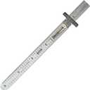 General Tools 300/1 6-Inch Flex Precision Stainless Steel Ruler, Chrome