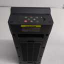 Space Heater, Electric Space Heaters for Indoor Use with Thermostat, Remote, 1-12H Timer, 70Oscillation and Overheat Protection, 1500W PTC Ceramic Fast Safety Heat for Office Bedroom (Black)