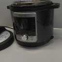 Megachef 6 Quart Stainless Steel Electric Digital Pressure Cooker with Lid