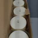 Gerrii 4 Pack 15" x 4" Large Outdoor Flameless LED Candles with Remote