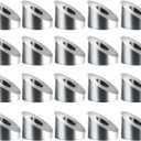 1/4" 30 45 Degree Angle Beveled Washer for 1/8" to 3/16" Deck Cable Railing, Stair Railing,T316 Marine Grade Stanless Steel for Wood/Metal/Aluminum Posts Stairs (20 Pcs 30 Degree)