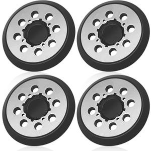 4 Pack Orbital Sander Replacement Pad for DeWalt, 5 Inch 8 Hole Hook and Loop Metal Sander Pads for DWE6421 6421K DWE6423 6423K DCW210B DWE64233 and N329079 Replacement Pad