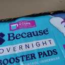 Because Overnight Booster Pads Fit All Adult Diapers, Helps Keep Your Adult Diaper Active All Night, Adds 4 Cups to Incontinence Underwear, Extra Absorbency, 180 Count