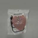 elec Space Wireless Bluetooth Mouse, Rechargeable Silent and Stylish Heart-Shaped Mouse for Laptop, PC - 10m Range (Pink)