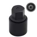 D Wheel Lock Key,Locking Lug Nut Removal Tool Compatible with Toyota,Professional Locking Lug Nut Key,Socket Remover Hand Repair Tool,Black.