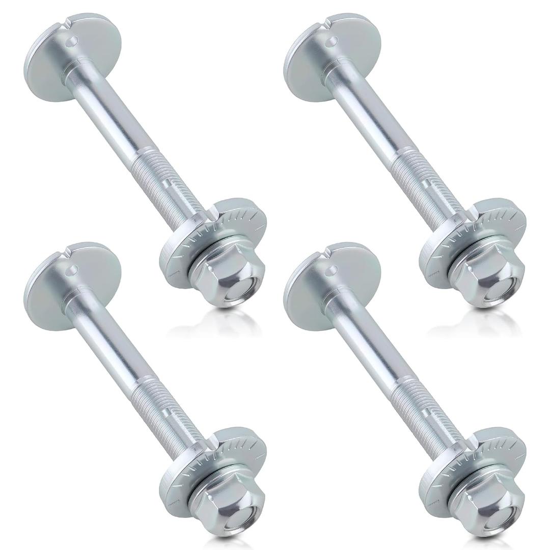 Carbhub Front Shaft Rear Lower Control Arm Alignment Cam Bolts Compatible with Nissan Armada 2012-2015 Frontier 2005-2021 Pathfinder 2005-2012 Xterra 2005-2015 for Infiniti QX56 Replace 54580-7S000