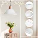 Huquary Lamp Glass Shades for Floor Lamp Elegant Cover Light Fixture Shade Light Fixture Replacement(12.2 x 4.92 x 1.65 Inch,White)