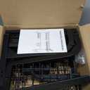 SAYZH Over The Sink Dish Drying Rack, Adjustable (25.5 to 33.5 inch) 2 Tier Metal Steel Dish Drying Racks for Kitchen Counter with Hooks Paper Towel Utensil Cup Holder Sink Caddy (Black)