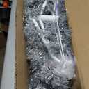 6-ft Pencil Silver Artificial Christmas Tree