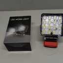 2PCS Cordless LED Work Light Compatible with Milwaukee 18v Battery,112W 11200 Lumens Battery Powered LED Flood Light Only, with USB & Type-C Charging for Emergency, Workshop, Outdoor