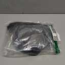 HFCNMY Stool Covers Round, 2 Pack Waterproof PU Round Bar Stool Covers with Elastic Bands Bar Chair Covers Bar Stool Seat Covers Washable Stool Cushion Slipcover for 17-18 Inch Chair(Black)