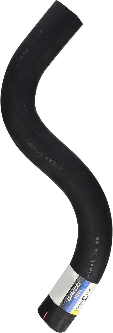 Dayco 71695 Lower Curved Radiator Hose, Black