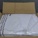 Round Tablecloth,6 Pack 120inch Stain and Wrinkle Resistant Polyester Table Cloth,Decorative Fabric Table Cover for Kitchen,Dinning,Party,Wedding Round(White)