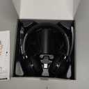 (Upgraded Version) Wireless Headset, Bluetooth Headset with Noise Cancelling Microphone, Best Headphones with Mic Mute & USB Dongle for PC/Computer/Laptop/Cell Phones/Remote Work/Call Center (Black)