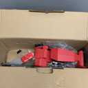 Mini Chainsaw for Milwaukee 18V Battery, Auto-Oiler, 8-Inch and 6-Inch 2-IN-1 Brushless Cordless Pruning Chainsaw, 750W Chain saw 4000RPM for Wood Cutting, Tree Trimming (NO Battery) (Red)