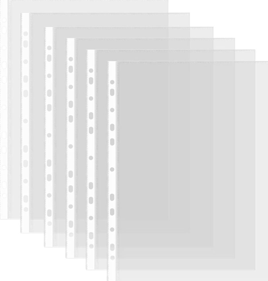 Clear Sheet Protectors Clear Plastic Page Protectors