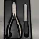 Gobeigo Upgrade Wide Open Dog Nail Clippers for Large Dogs Cut Like Butter, Heavy Duty Dog Nail Trimmer Full Metal Razor Sharp Professional for All Dogs Cats with Thick Toenail (Silver)