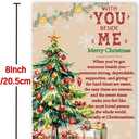 3 x Merry Christmas Card for Husband Wife Boyfriend Girlfriend, Romantic Christmas Gifts for Him Her, Happy Xmas Holiday Card for Women Men (es159)