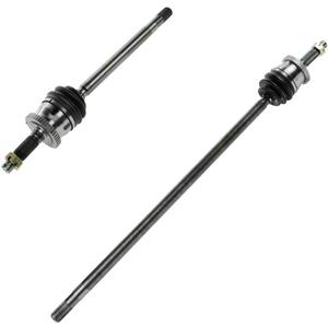 DTA DT125023250221 Front Driver and Passenger Side Premium CV Axles Compatible with 1999-2004 Jeep Grand Cherokee With Select Trac or Quadra Trac. Will NOT Fit Quadra Drive