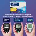 Ascensia Contour Next Blood Glucose Test Strips for Diabetes  70 Count (1 Pack) - Accurate, No Coding, Second-Chance Sampling, Compatible with All Contour Next Meters for Easy Blood Sugar Testing