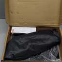 Projector Stand Tripod Adjustable, Laptop Height from 23.5 to 46.5 inches with Gooseneck Phone Holder, Floor for Office, Home, Stage, Studio, DJ Racks Holder Mount, 23.5inch-46.5inch (Black)