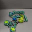 Dog Rope Toys for Small-Medium Dogs. 18 Pack for Teeth Cleaning, Chewing, Training Balls and Squeaky Toys. Best for Entertainment, Interaction,Tug of War Indoor and Outdoor.