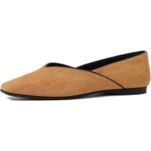 Women's Flats Comfortable Square Toe Ballet Flats Slip On Casual Dress Shoes Flats for Women, 6.5