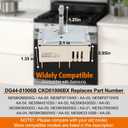 DG44-01006B PER001-12 D Range Dual Surface Element Switch DG44-01006B Control Switch Compatible with Samsung Replacement Numbers: PER001-12 D, AP6037530, PS11771631, EAP11771631, PD00035203